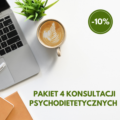 Pakiet 4 konsultacji psychodietetycznych online