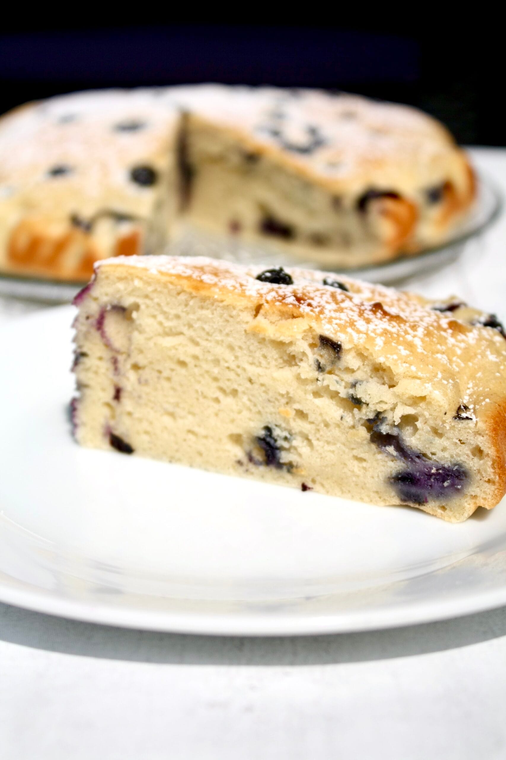 Ciasto jogurtowe z borówkami