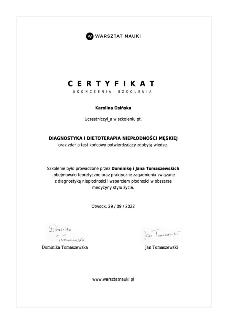 Niepłodność męska